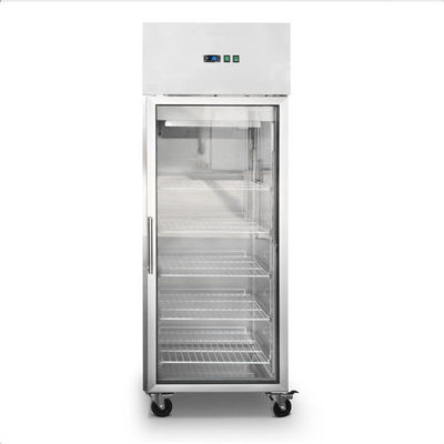 500L 260W Commercial Stainless Steel Refrigerator Freezer
