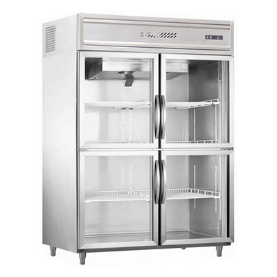 1000L Upright Commercial Stainless Steel Refrigerator Freezer