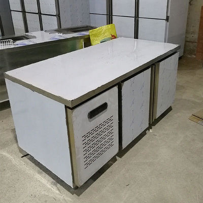2 Door 1.8m Commercial Stainless Steel Refrigerator Freezer