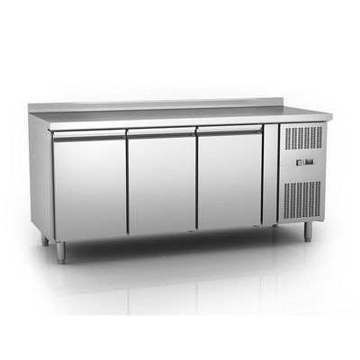 Three Door 0.8m Under Counter Deep Freezer For Cafeteria