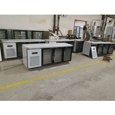 Smooth Surface 300W 3 Door Under Counter Chiller