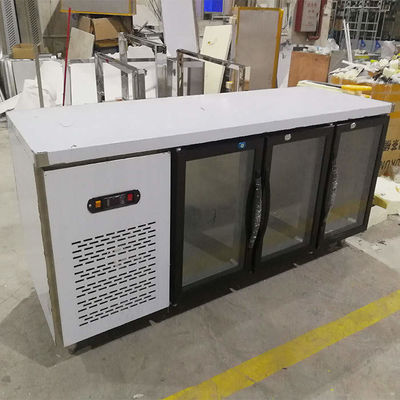 CE 550L Commercial Stainless Steel Refrigerator Freezer