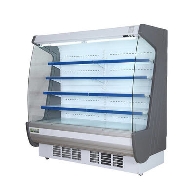 2M 1896W Supermarket Refrigeration Equipments For Fruit