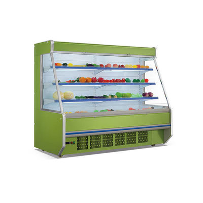CE 1850W Commercial Open Display Fridge for Vegetable