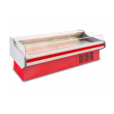 Top Open 200L 8ft Deli Meat Display Case For Store