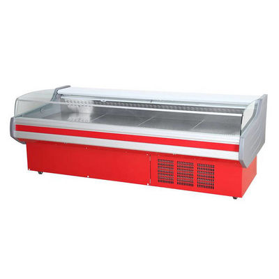 Top Open 200L 8ft Deli Meat Display Case For Store