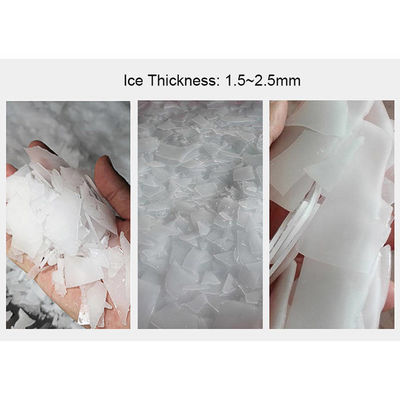 2.24KW R404a Undercounter Flake Ice Machine For Fresh Water