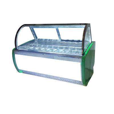 1800mm 220V Commercial Ice Cream Display Freezer