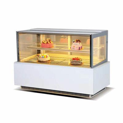 Efficient Cooling 1.5m Square Bakery Display Fridge