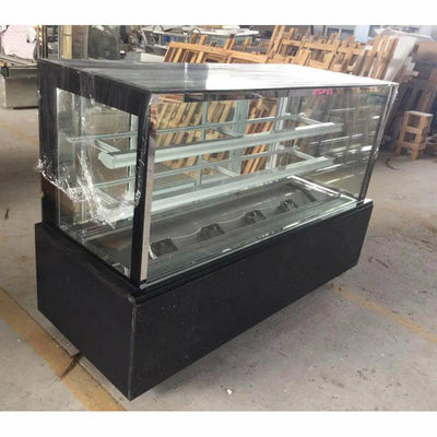 Efficient Cooling 1.5m Square Bakery Display Fridge