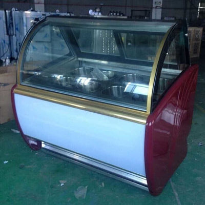 1200*1130*1350mm 12 Pans CE Ice Cream Display Chiller