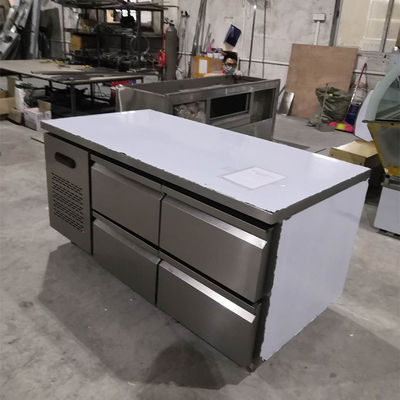 304SS 250W Commercial Fridge Freezer for kitchen