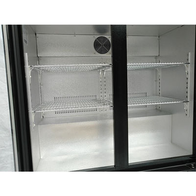Twin Door 210 litres 520mm Under Counter Bottle Coolers