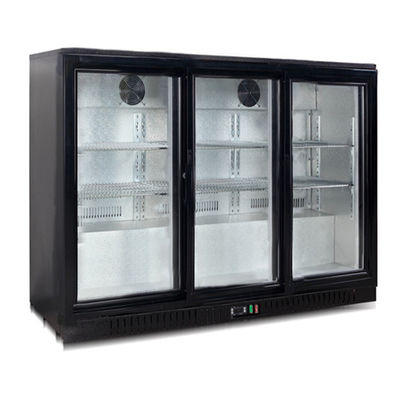 Glass Door Konor 330L Under Counter Bar Fridge For Hotel