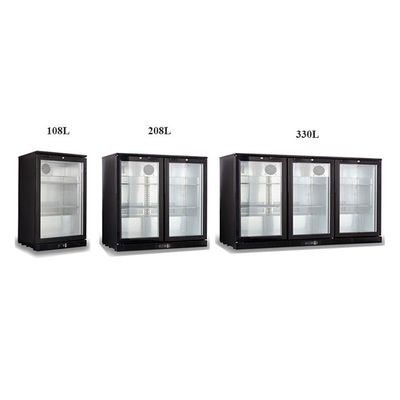 Fan Cooling 50Hz 138L Under Counter Bar Refrigerator