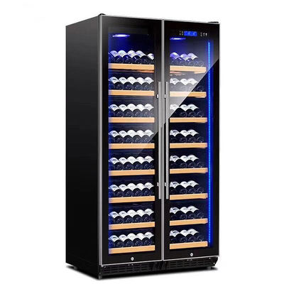 Freestanding 220w 600L Commercial Wine Display Cooler