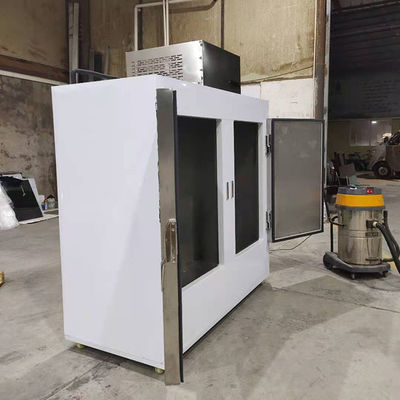 Digital  650L 2 Doors Ice Storage Bin -10℃ Direct Cooling