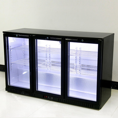 330L R134A Under Counter Bar Cooler 2 Swing Doors 220Watt 220-240V
