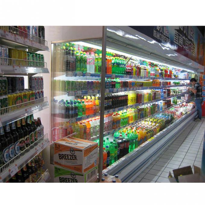 1059L 2100mm Supermarket Refrigeration Equipments 2