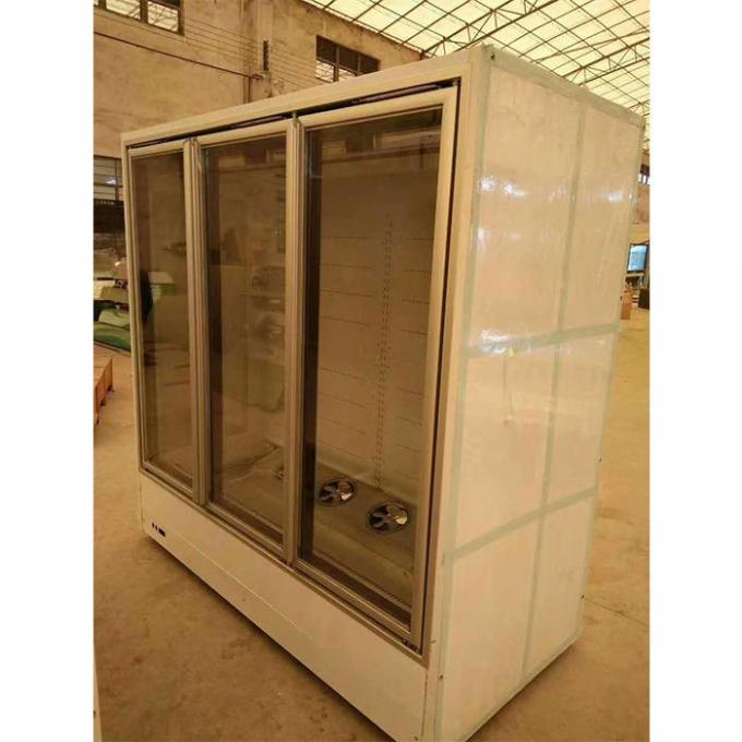 Vertical 1250L Supermarket Refrigeration Equipments 2