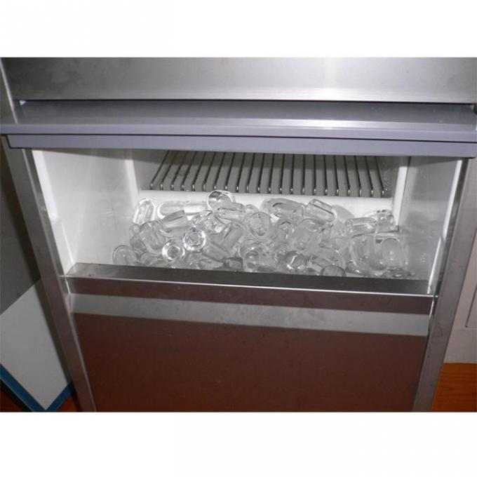 Anti Corrosive SS Commercial Ice Maker Machine 25kgs Frigidaire Bullet Ice Maker 0