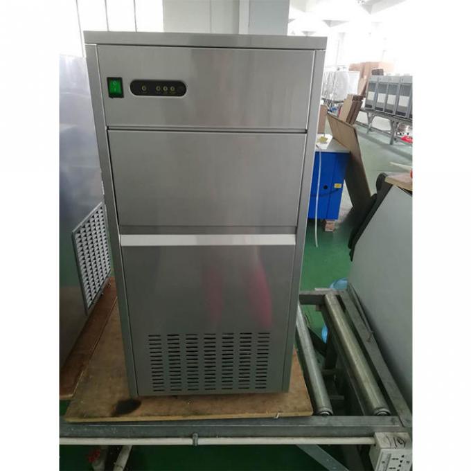Stainless Steel 120kgs Bullet Shaped Ice Cube Machine 0