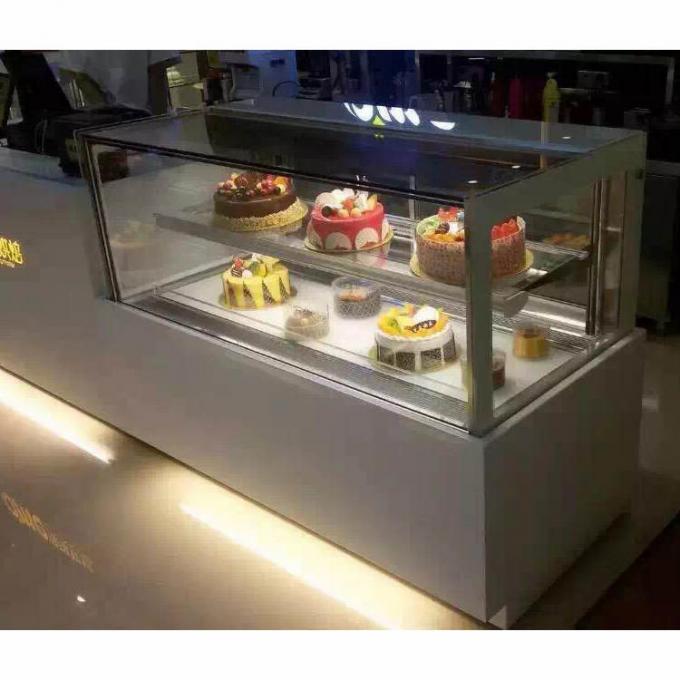 1500*730*1100mm R134A Commercial Bakery Equipments Hotel Bread Display Fridge 0