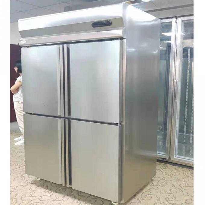 2000mm 550W Commercial Stainless Steel Refrigerator Freezer 0